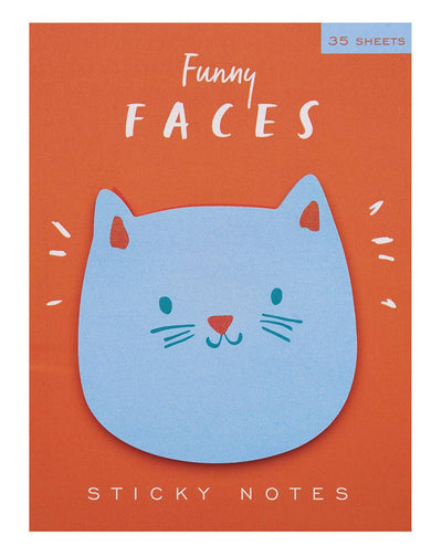 Cat Funny Faces Sticky Notes
