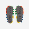 Patchwork Stripe Rib Slippers