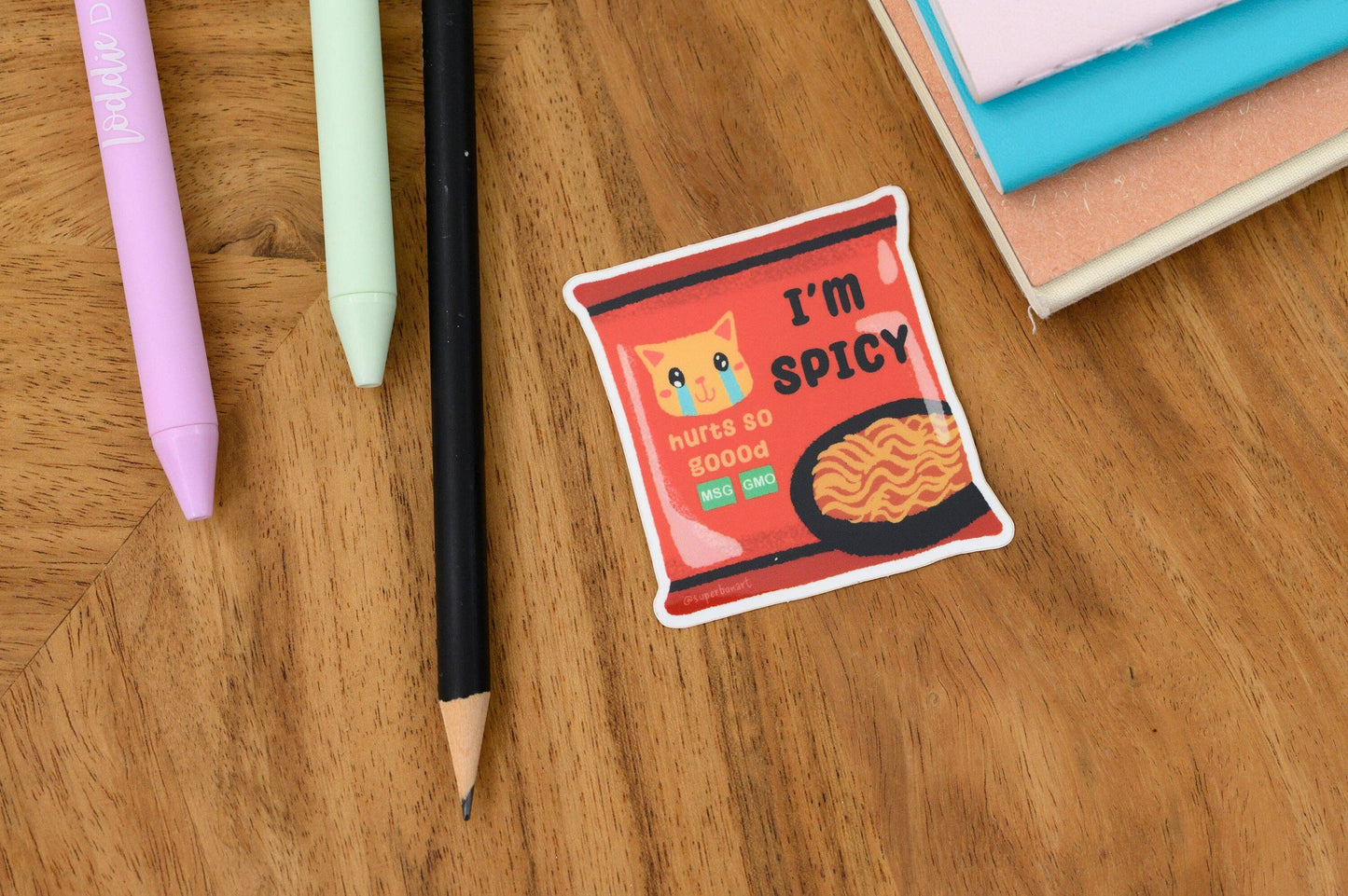 I'm Spicy Vinyl Sticker