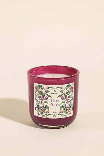 Ube Butter Soy Wax Candle 12oz.
