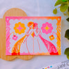 Reflecting Risograph Print