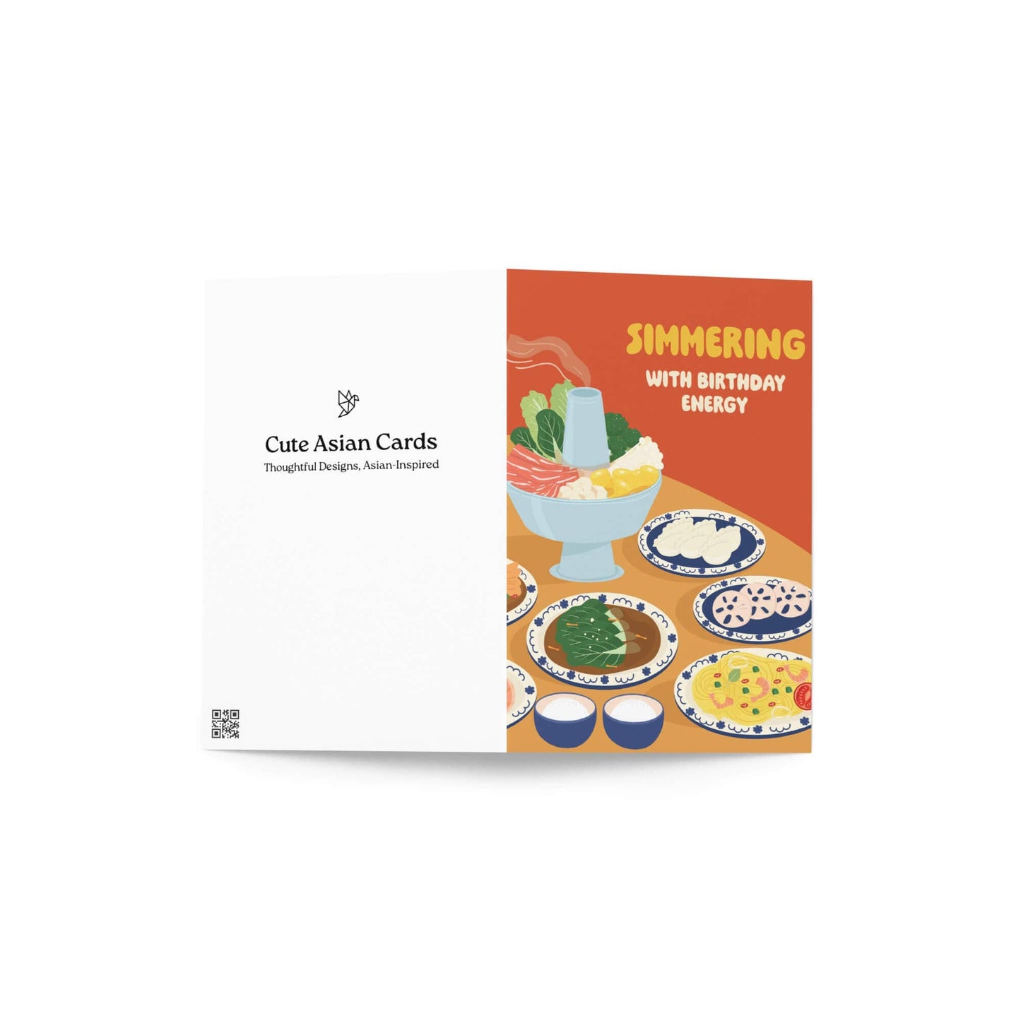 Hot Pot Simmering Birthday Card