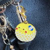 Asian Pear Enamel Charm