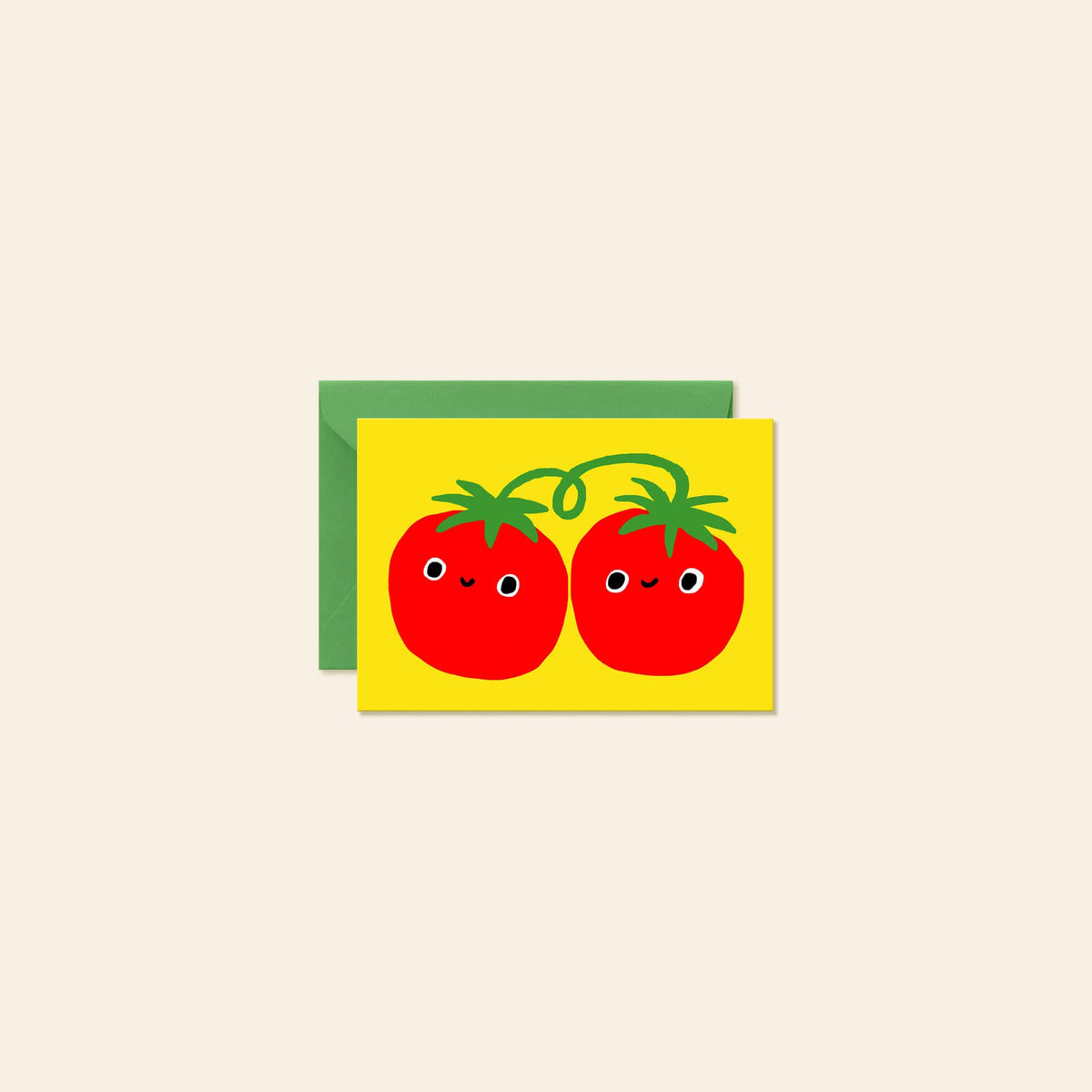 Tomato Friends Mini Note Card