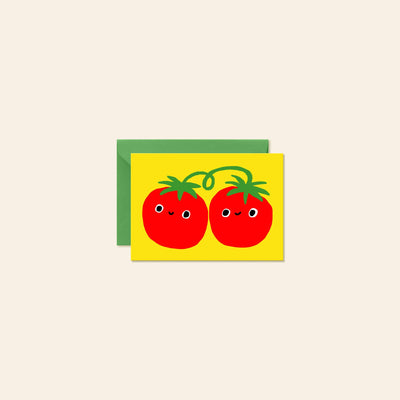 Tomato Friends Mini Note Card