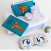 Embroidered Boat Pouch