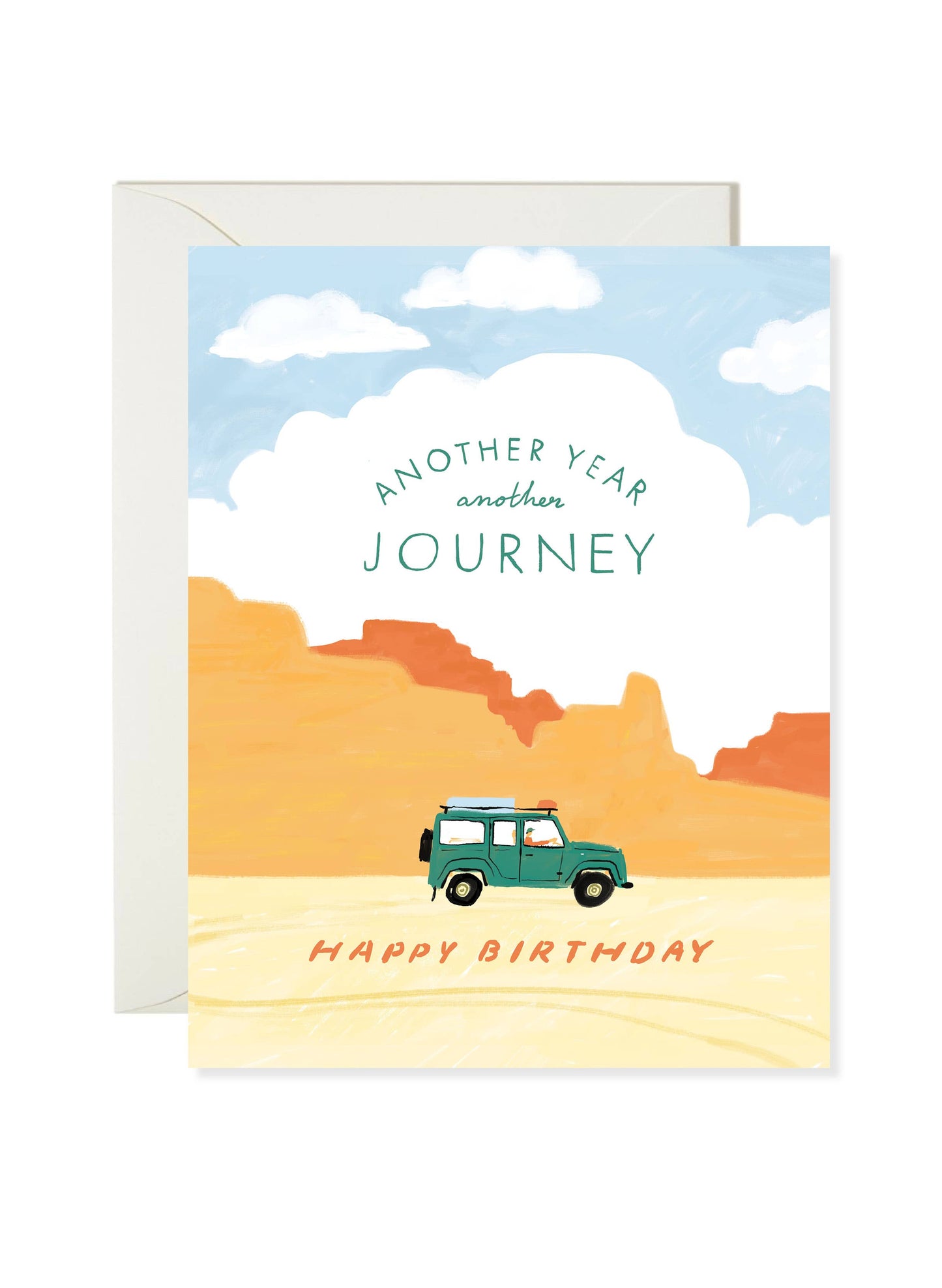 Land Rover Birthday Card