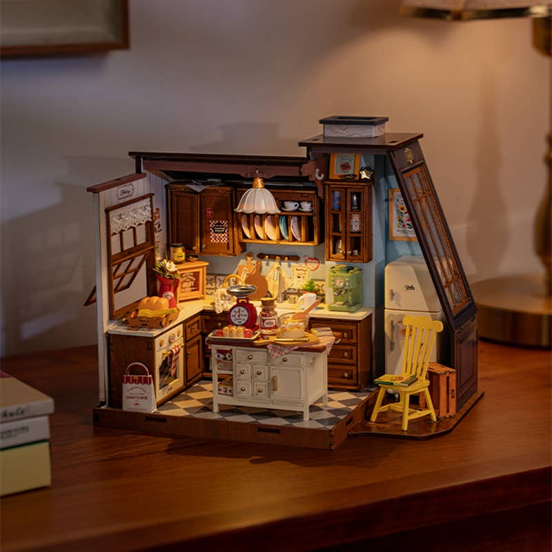Baking Kitchen DIY Miniature House Kit