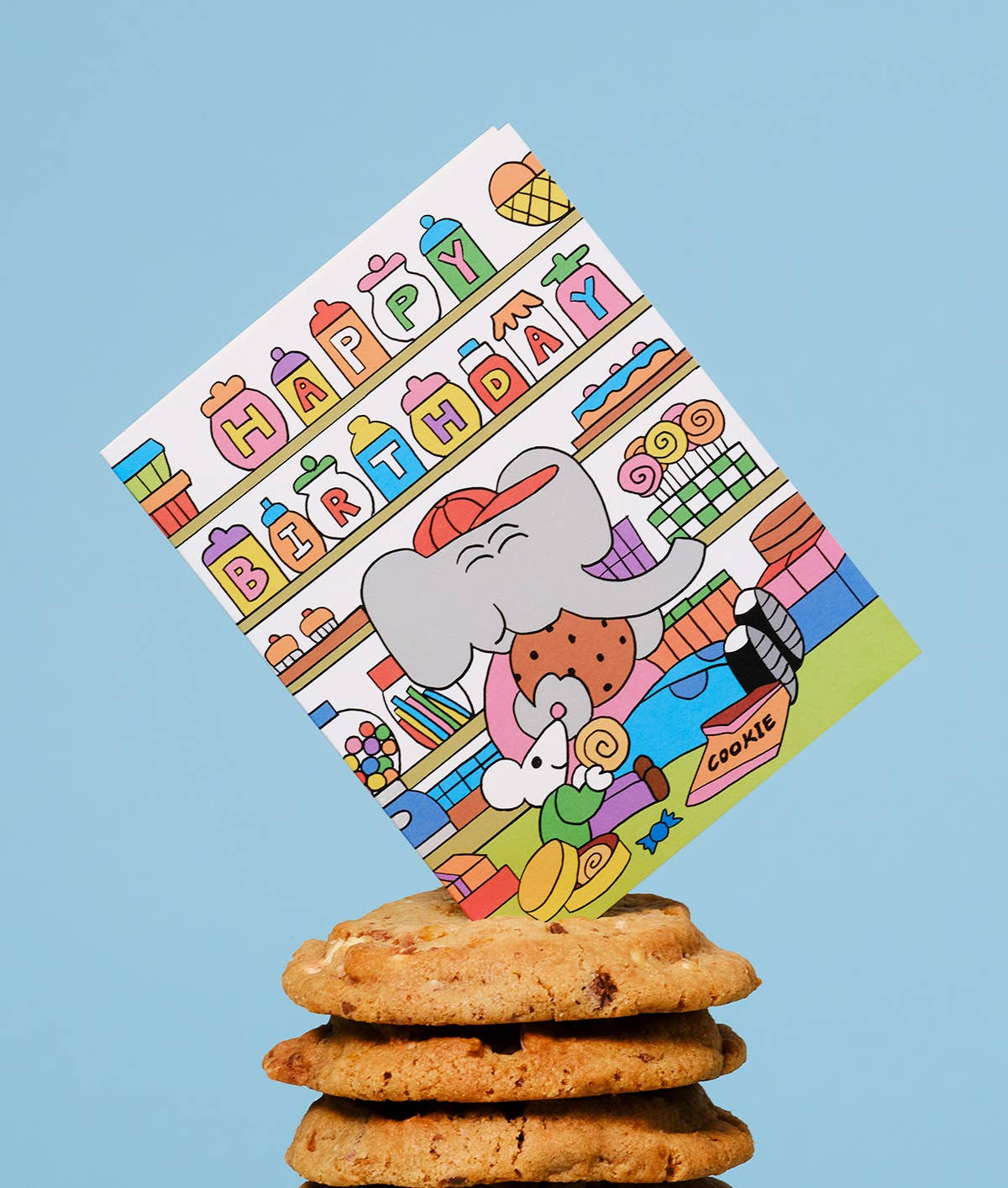 Happy Birthday Sweet Shop Card