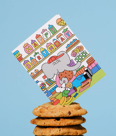 Happy Birthday Sweet Shop Card
