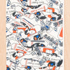 White Rabbit Candy Risograph Print