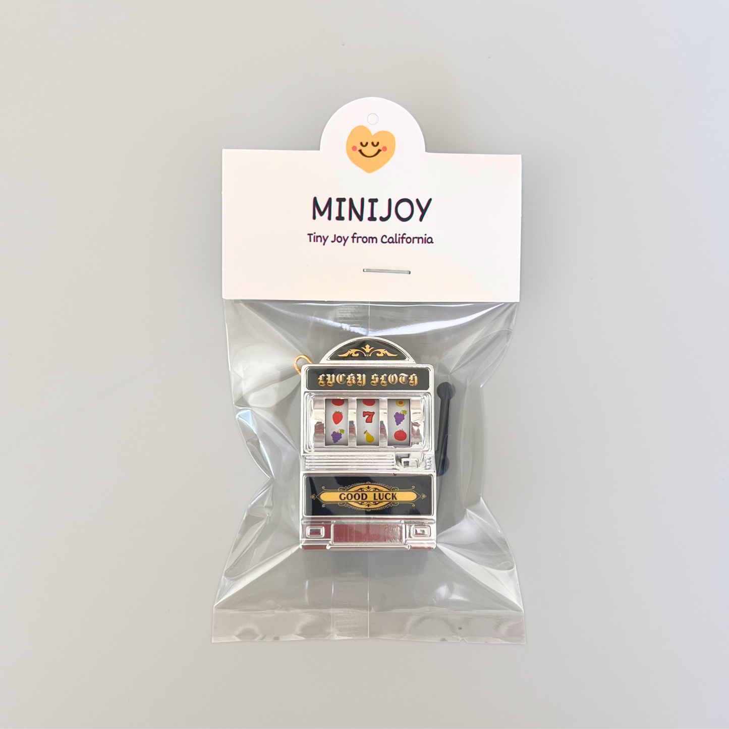 Mini Slot Machine Fridge Magnet – Retro Casino