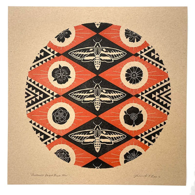 Desert Sphynx Moth & Botanicals