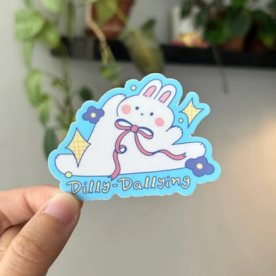 Dilly Dally Vinyl Sticker