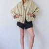 Stand Collar Button Jacket