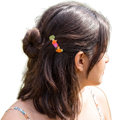Veggie kebab hair clip