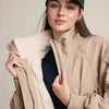 Cozy Fleece-Lined Zip & Snap Jacket