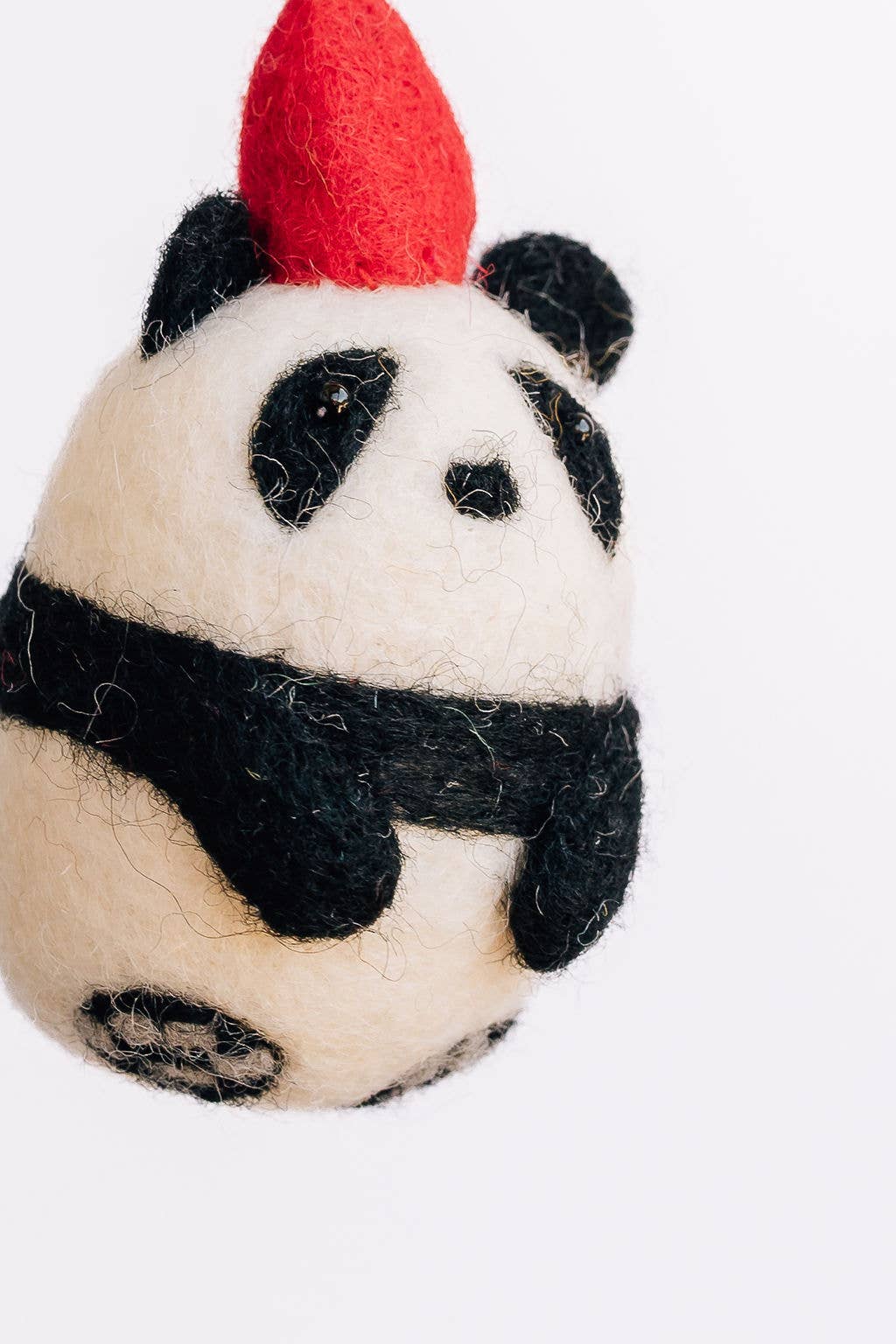 Panda Felt Ornament