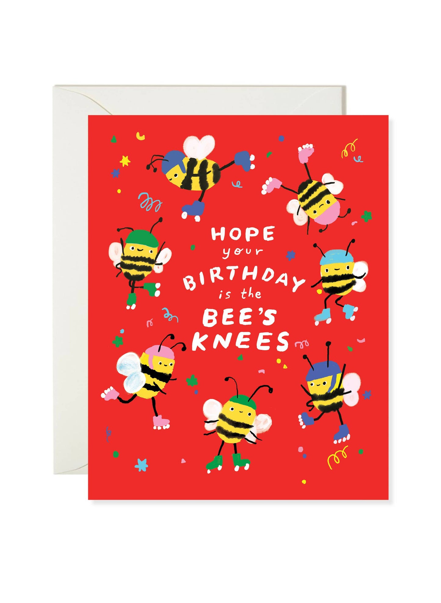 Bee's Knees Birthday Card