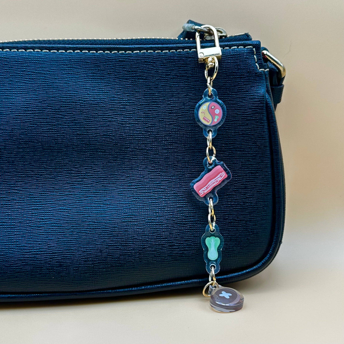 Linked Hot Pot Keychain