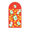 Lucky Mahjong Gold Foiled Red Envelopes Set of 3