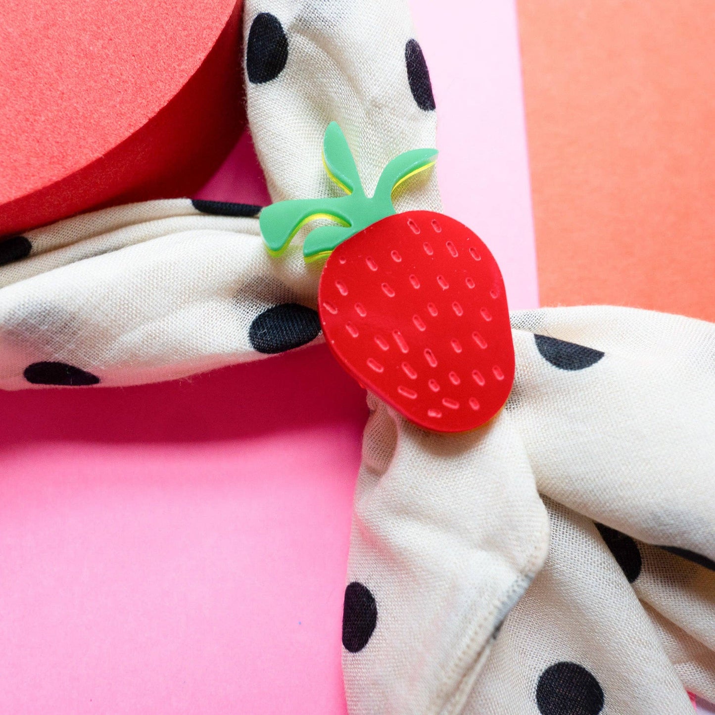Strawberry Scarf Slide