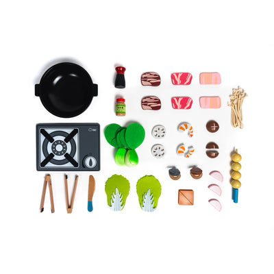 Wooden & Magnetic Hot Pot Toy Set