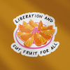Liberation Orange Slices Vinyl Sticker