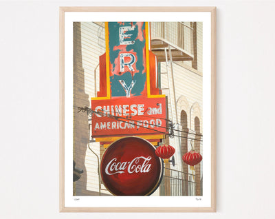 Eastern Bakery SF Chinatown Print