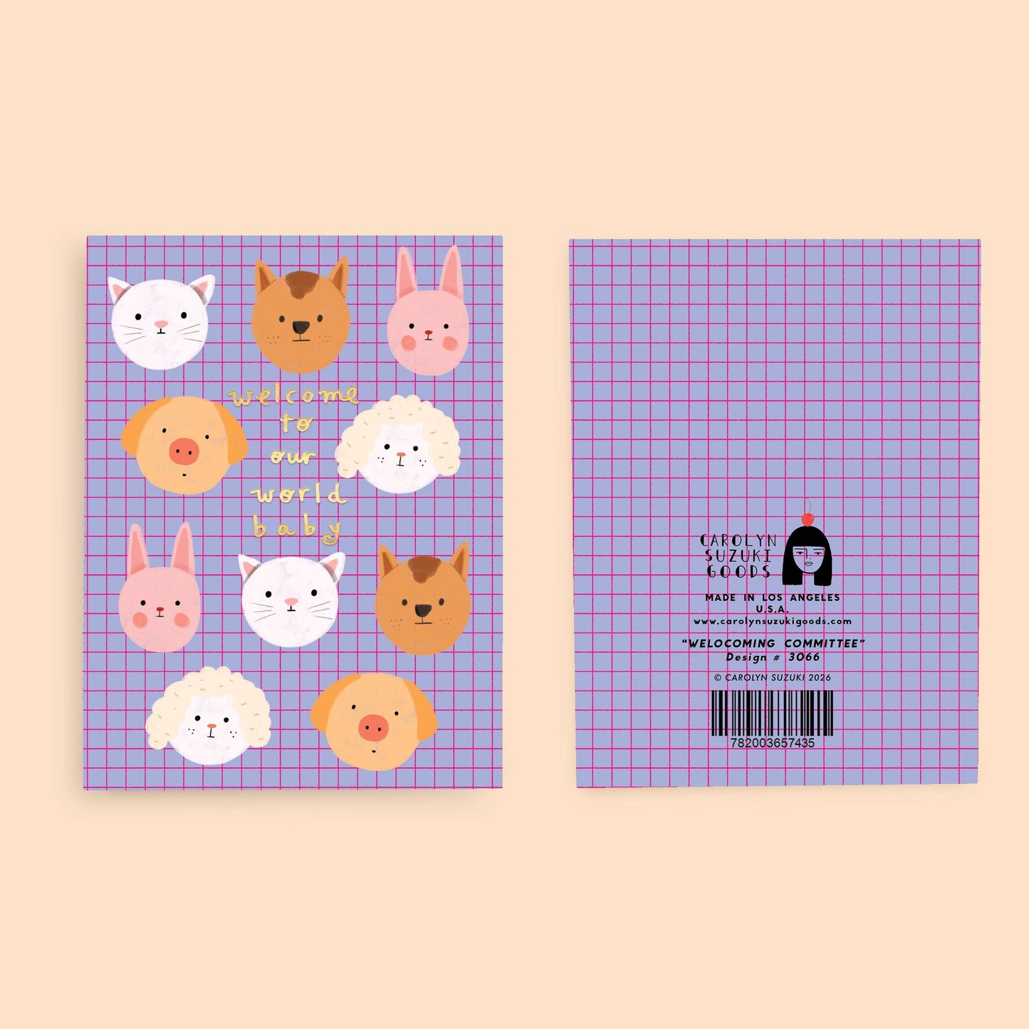 WELCOMING COMMITTEE - Baby Card