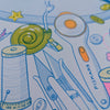 Butter Cookie Sewing Supplies Risograph Print