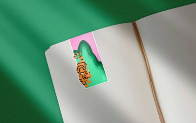 Tiger Mountain Magnetic Bookmark