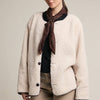 Reversible Sherpa Paisley Jacket