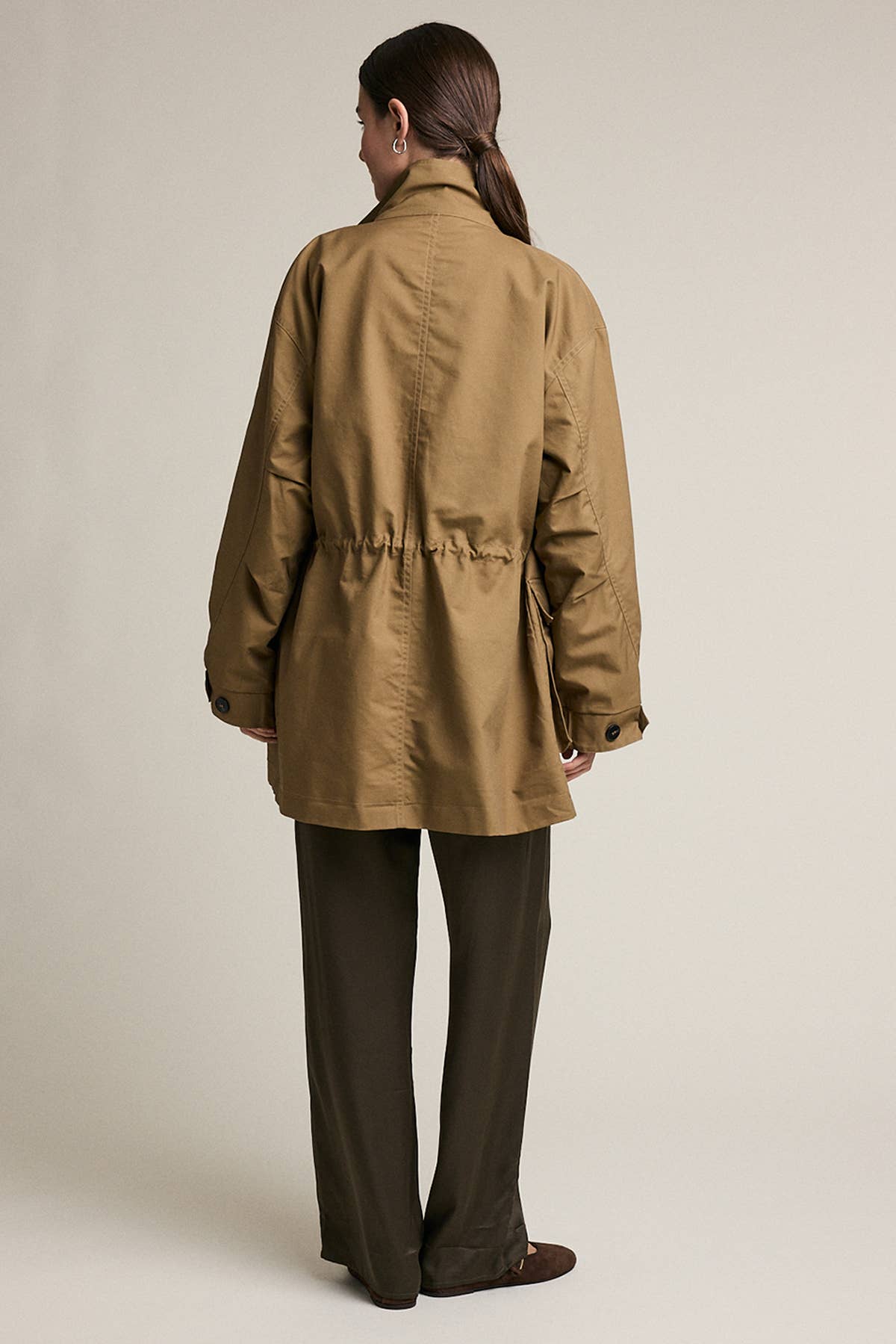 Stand Collar Utility Field Jacket