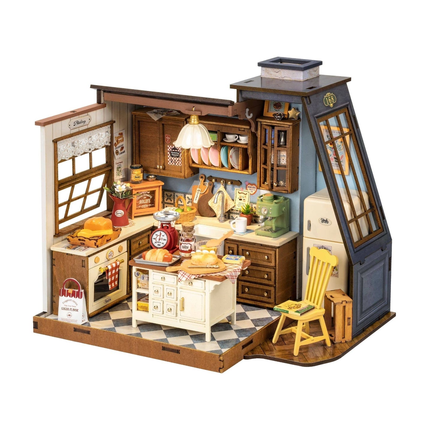 Baking Kitchen DIY Miniature House Kit