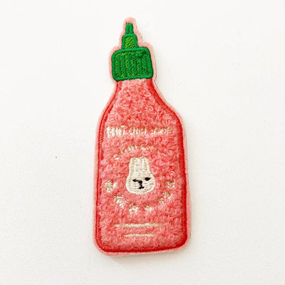 Hot Sauce Chenille Stick-On Patch