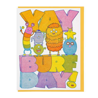Yay Burfday Monsters