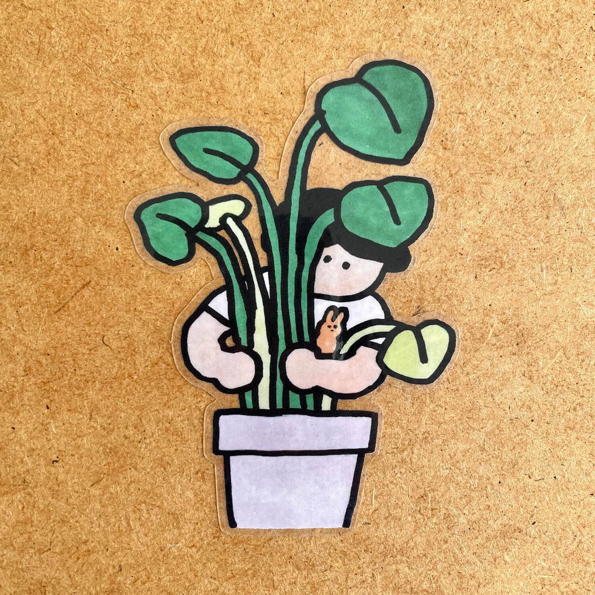 Hug Your Plants Sticker