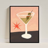 Martini Art Print