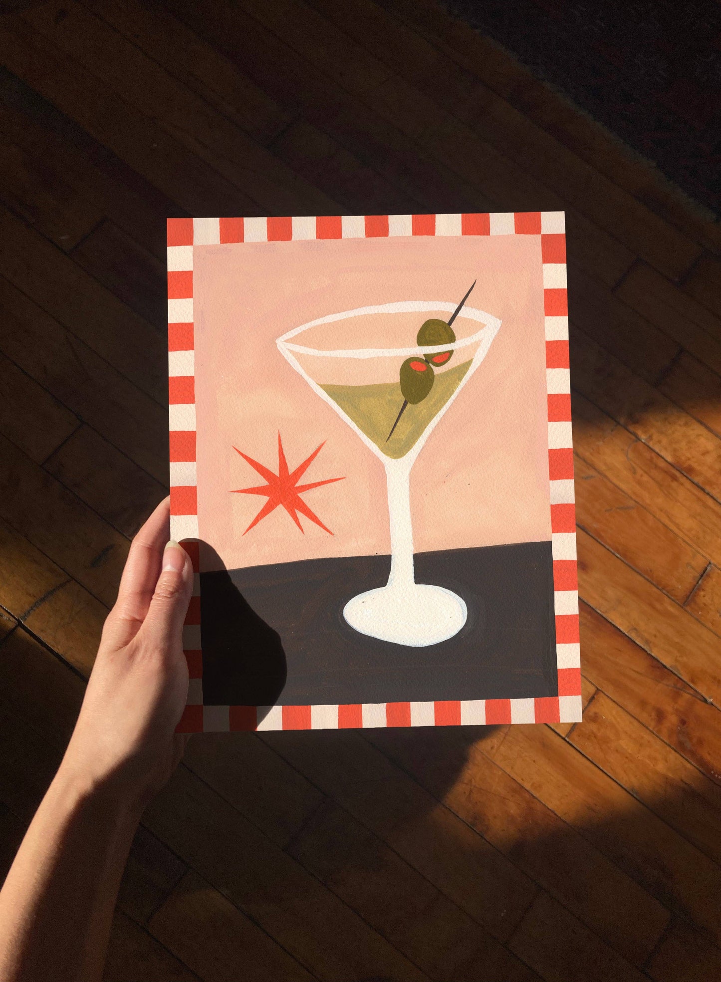 Martini Art Print