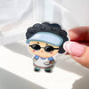 Ajumma Knife Asian Sticker