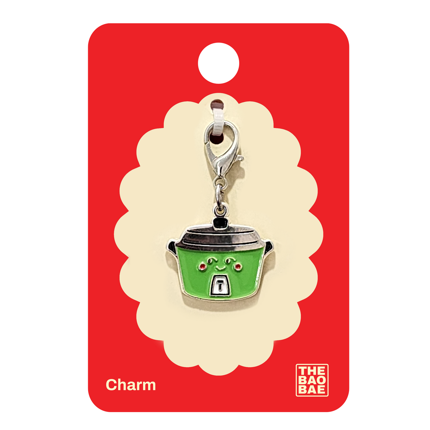 Rice Cooker Enamel Charm