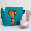 Embroidered Boat Pouch