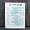 2026 Seasonal Produce Risograph Calendar