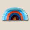 Retro Rainbow Hair Claw
