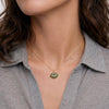 Cloud Green Jade Pendant Necklace