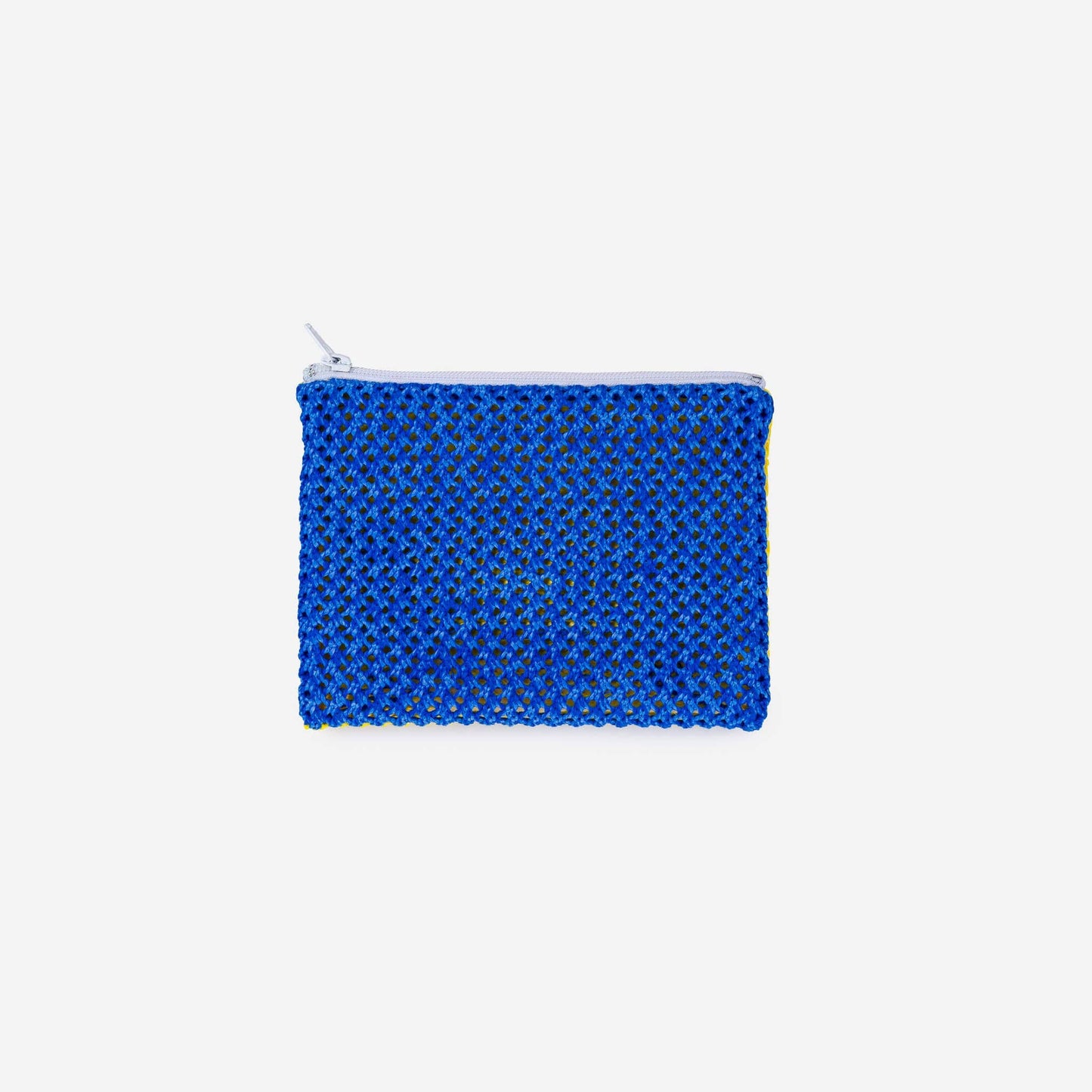 Raffia Zip Pouch