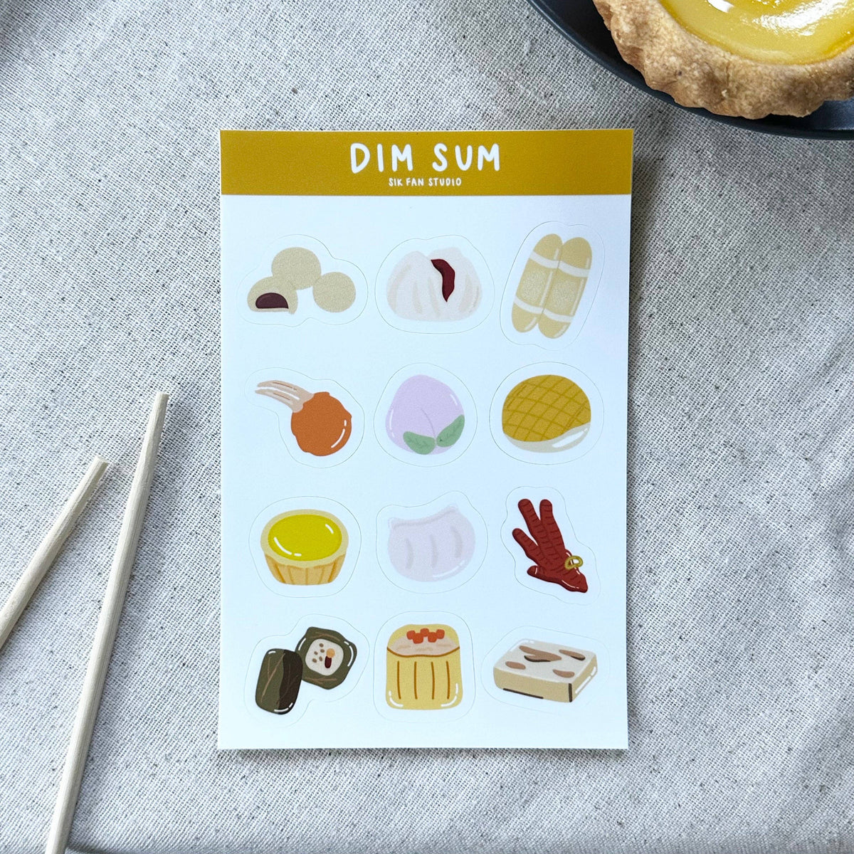 Dim Sum Sticker Sheet