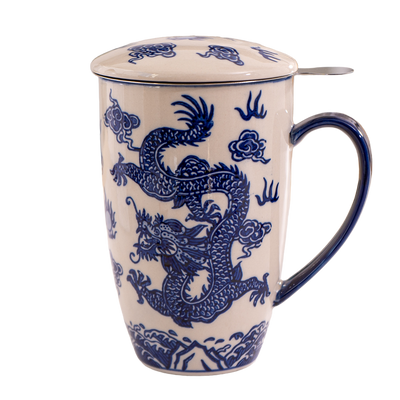 Ryu Dragon Design Tea Mug