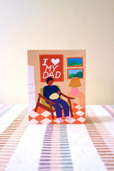 I Love My Dad Card
